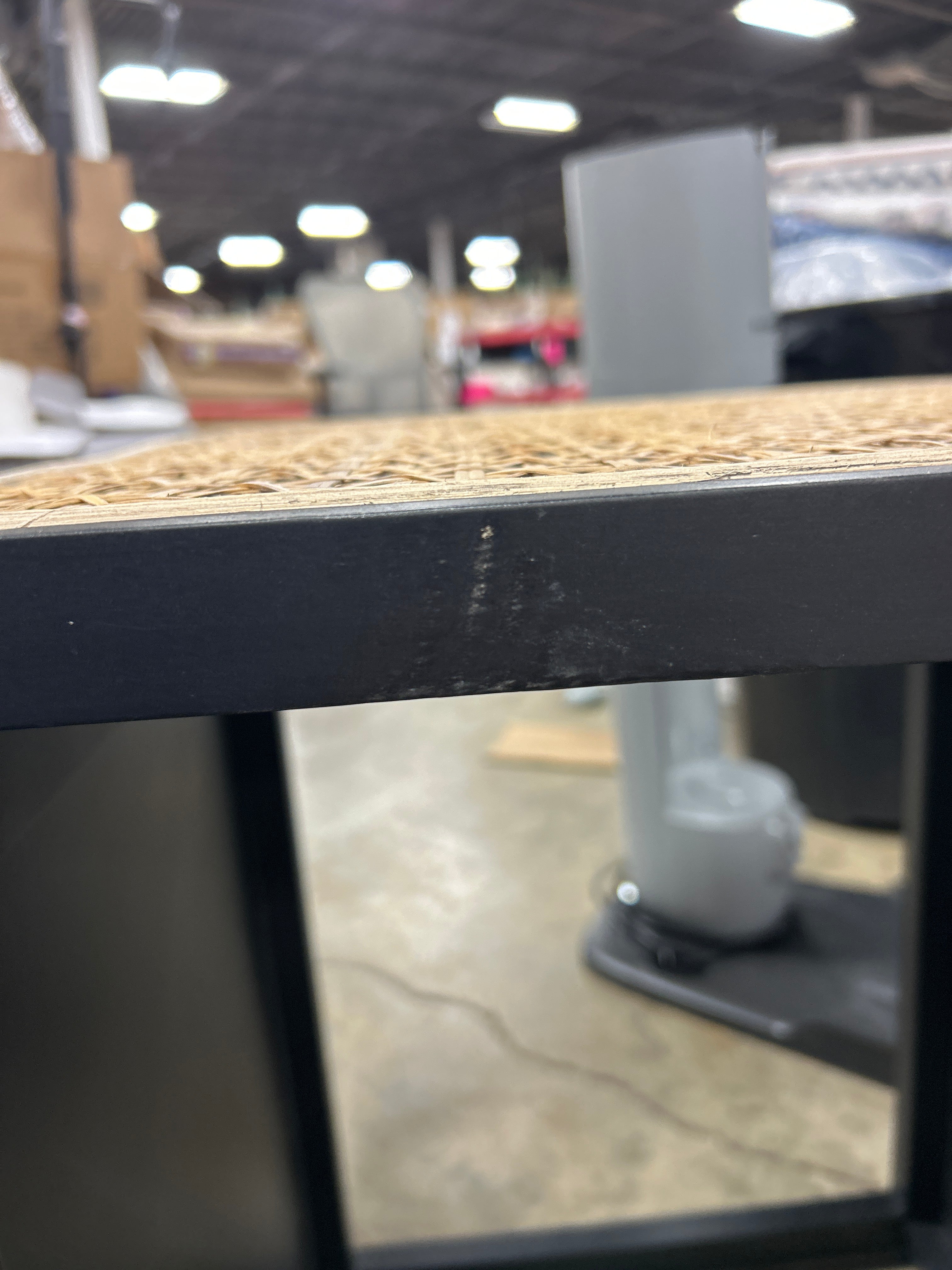 Nesting Accent Table Black/Natural 1-Piece