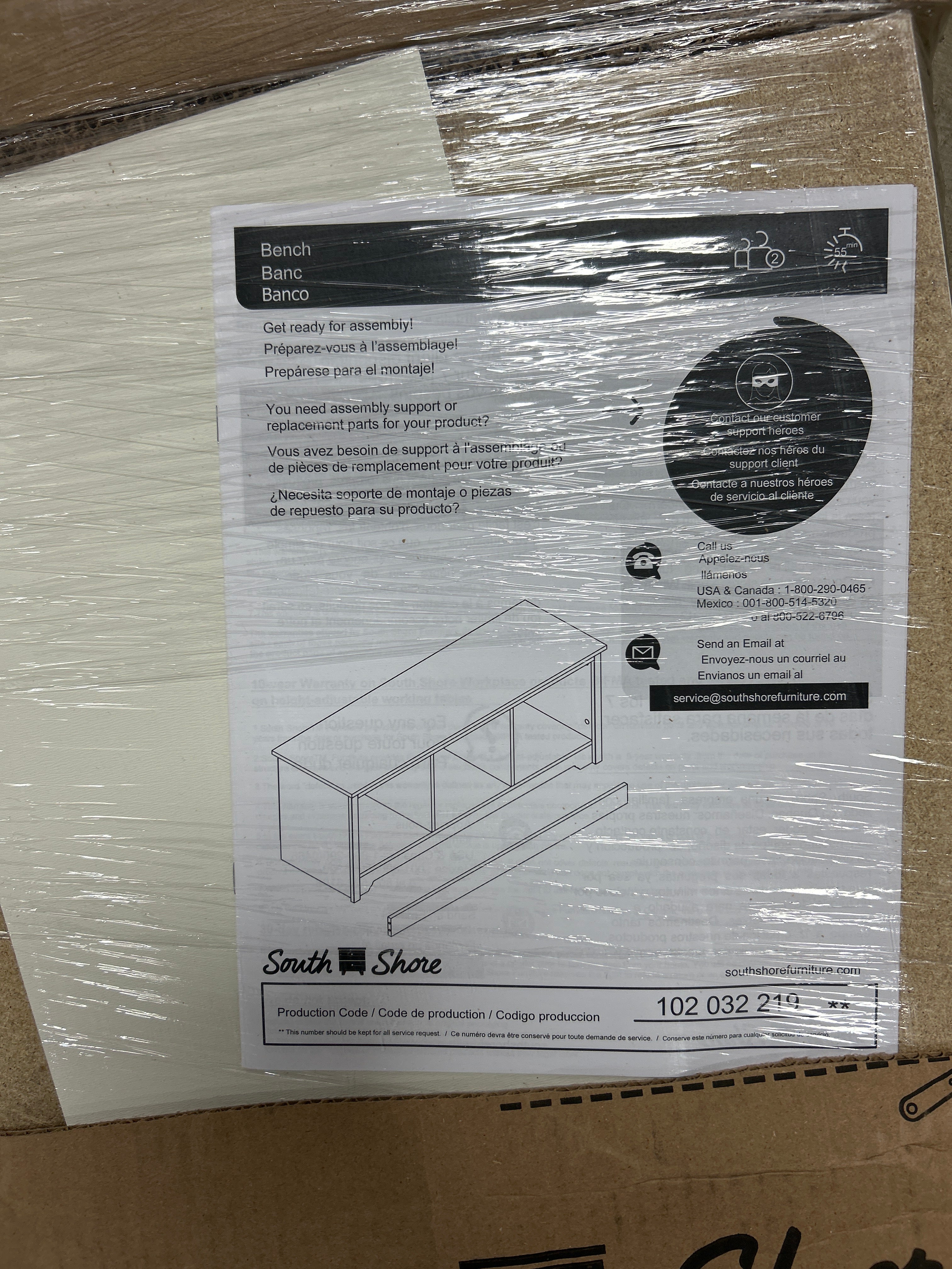 Vito Cubby Storage Bench