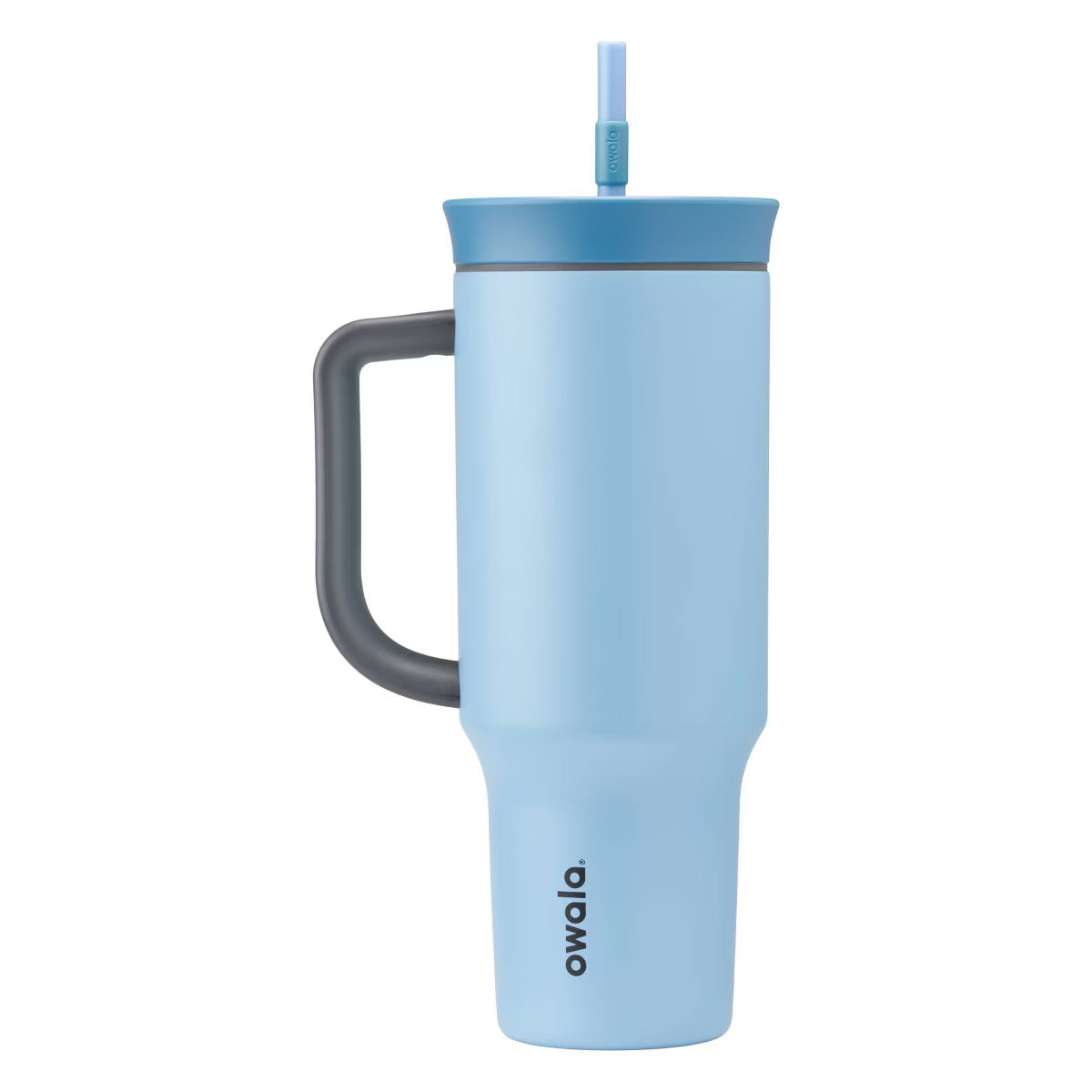 Owala 40oz Stainless Steel Straw Tumbler - Rainstorm (Blue) SHOWROOM ITEM
