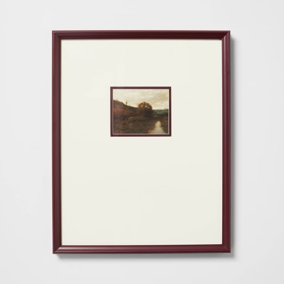 16"x20" Landscape with Color Frame and Mat Wall Art SHOWROOM ITEM