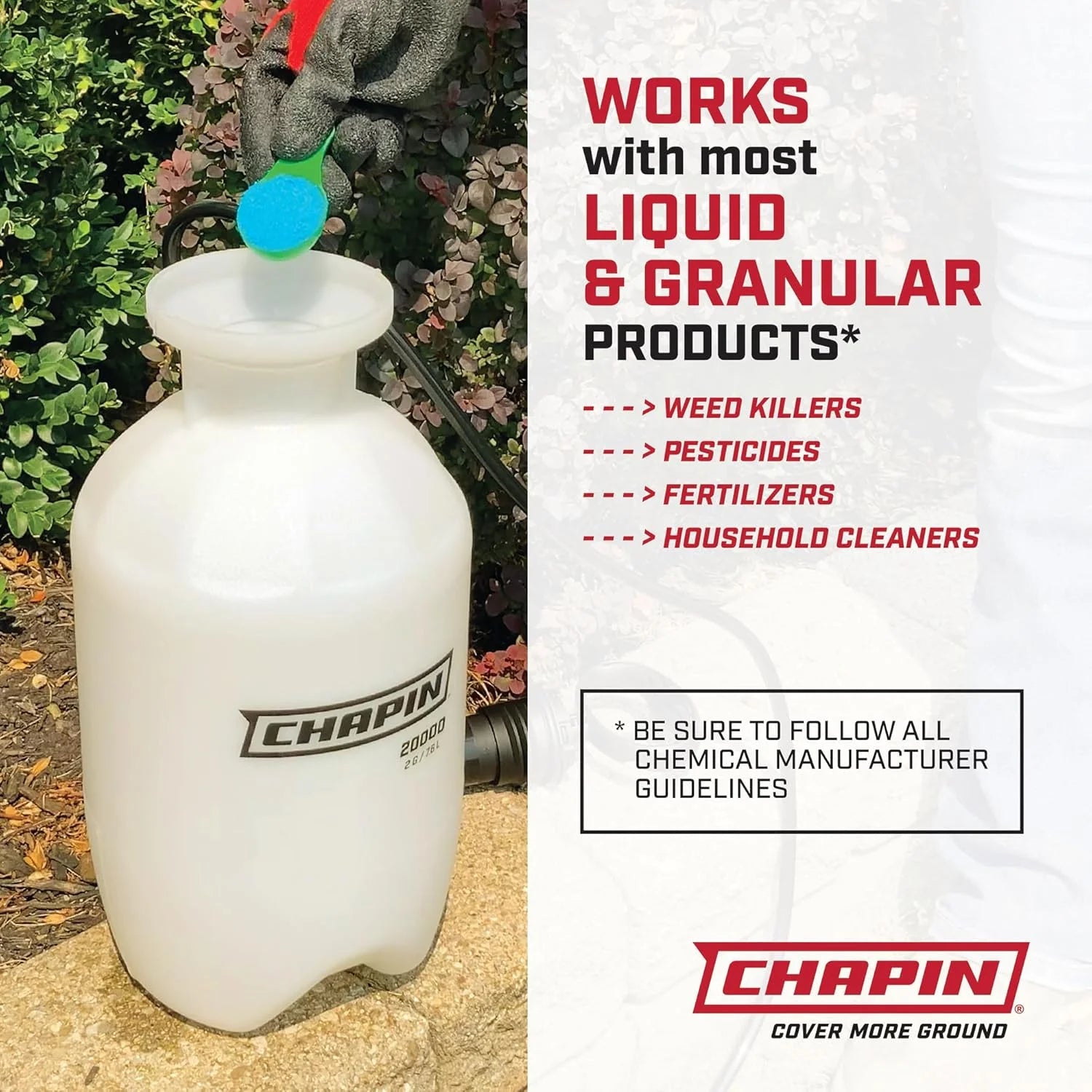 1 -Gallon Lawn and Garden Pump Pressured Sprayer