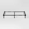 Adjustable Metal Bed Frame Black