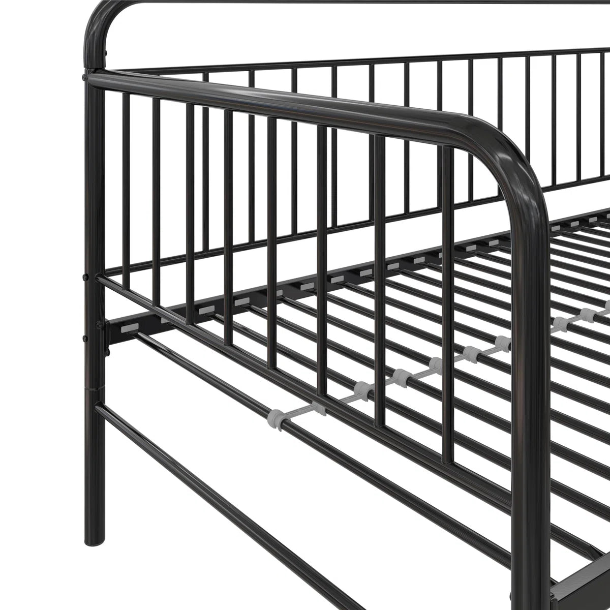 Pranaya Twin Metal Daybed with Popup Trundle