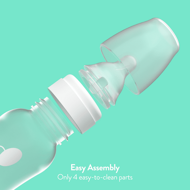 Balance + Standard Neck BPA-Free Plastic Baby Bottles, Clear, 6ct