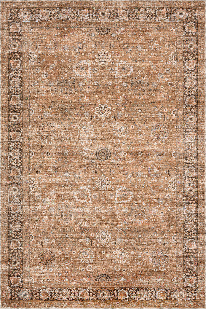 Bayberry Vintage Machine Washable Area Rug 5'x8'