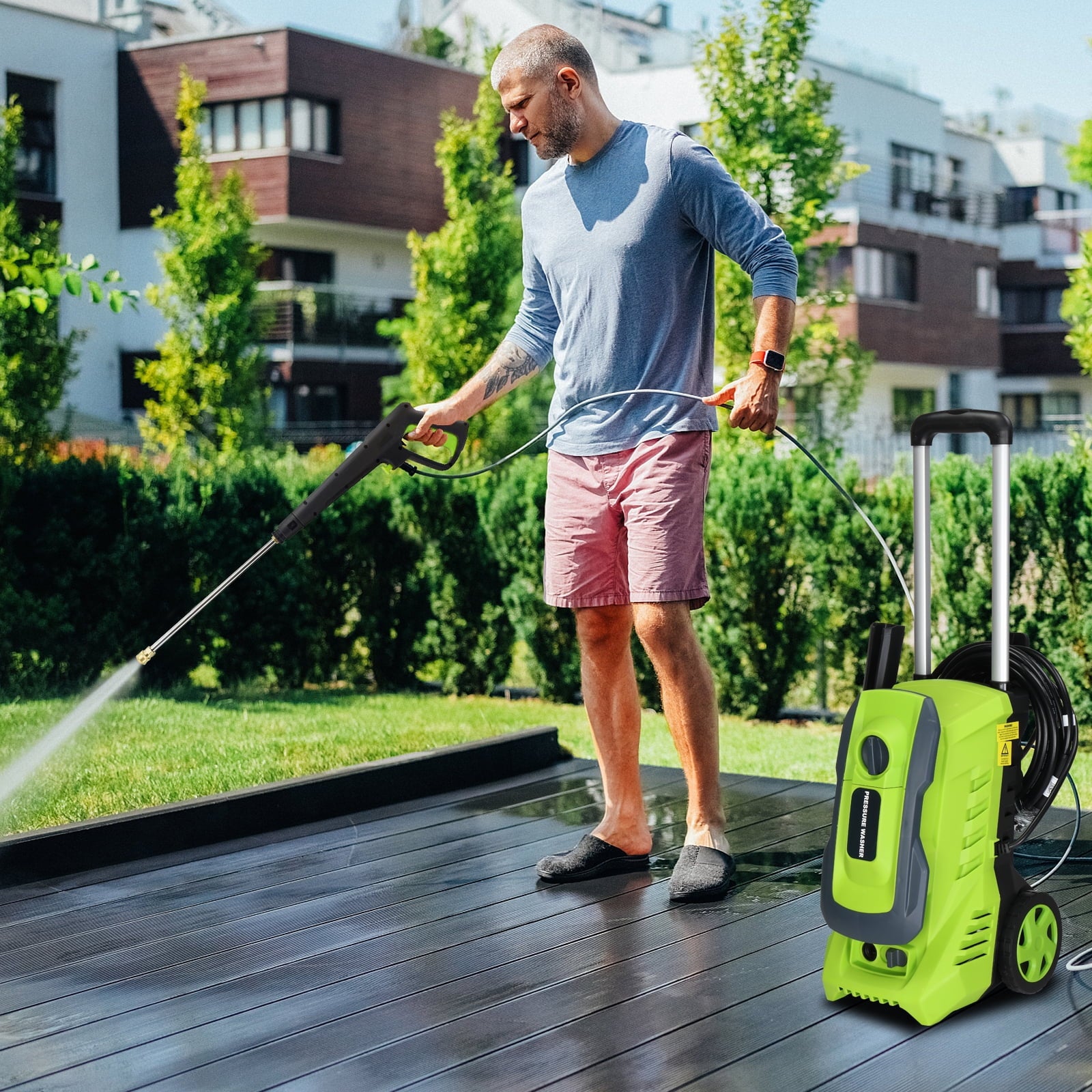 Electric Pressure Washer Portable Power Washer