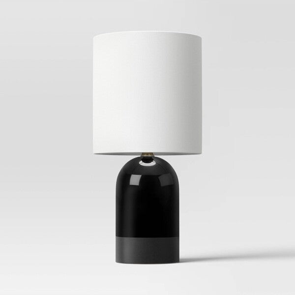 Ceramic Mini Table Lamp Black