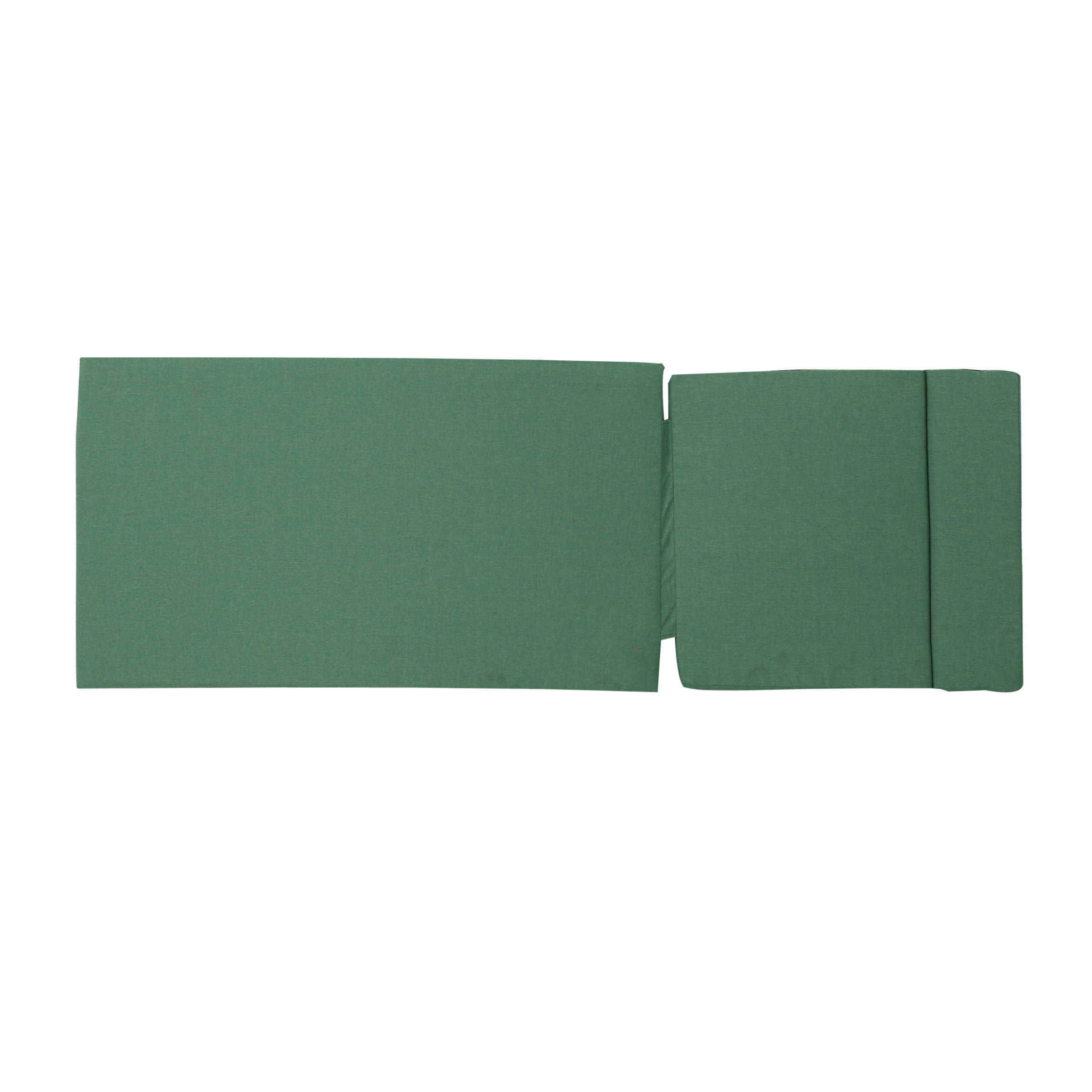 Soleil Outdoor Water Resistant Chaise Lounge Cushion, Jungle Green
