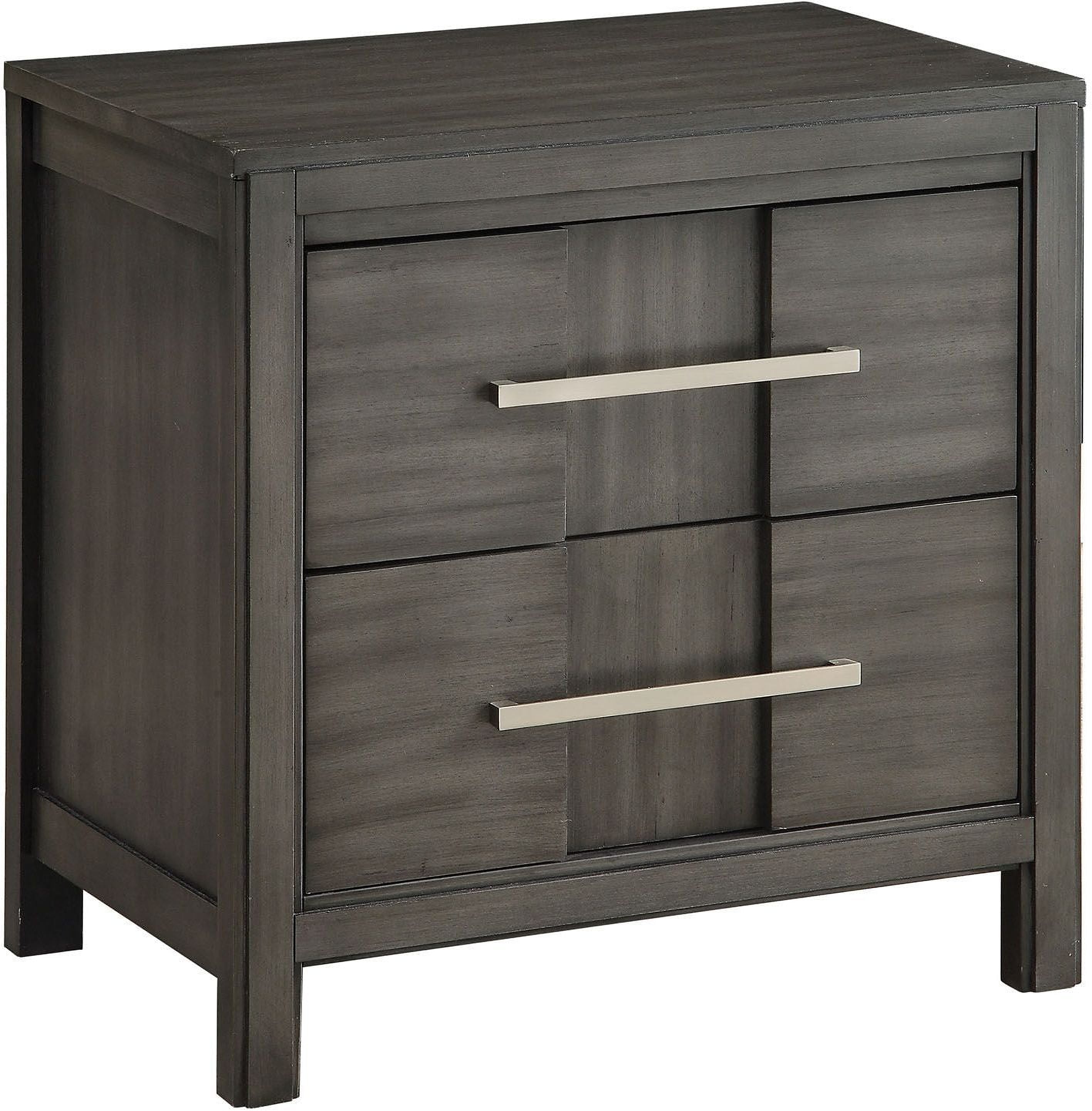 Berenice Gray Nightstand SHOWROOM ITEM