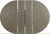 Elements International Collins Dining Table in Weathered Gray - TABLE BASE ONLY