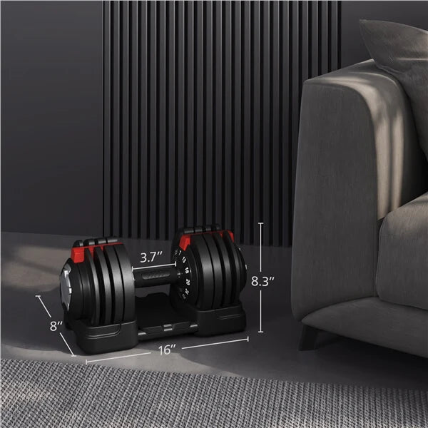 Adjustable Dumbbells Fast Adjust Dumbbell Weight Set