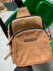 Bottom Criss-Cross Sling Diaper Bag