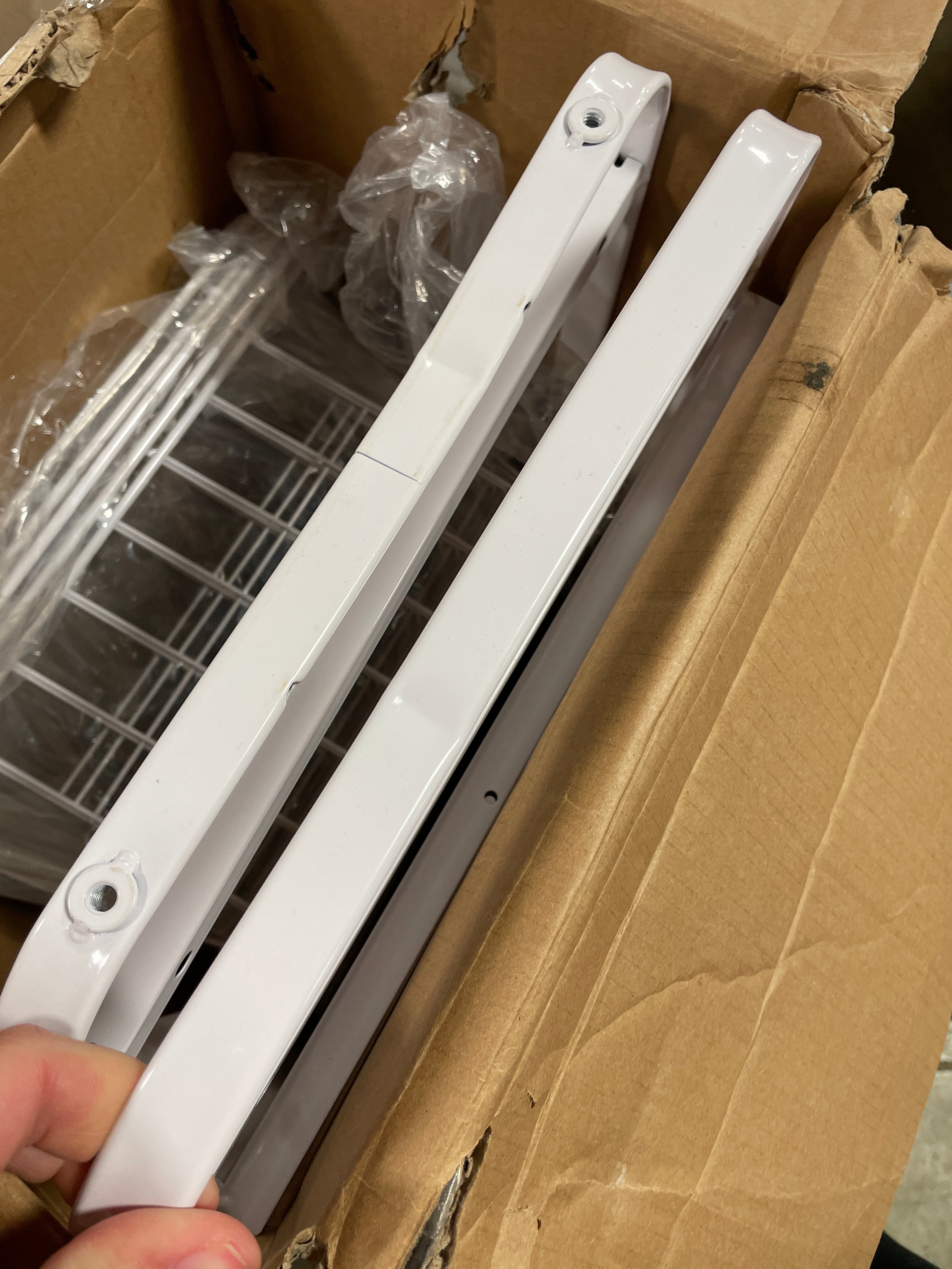 4 Drawer Metal Storage Organizer White