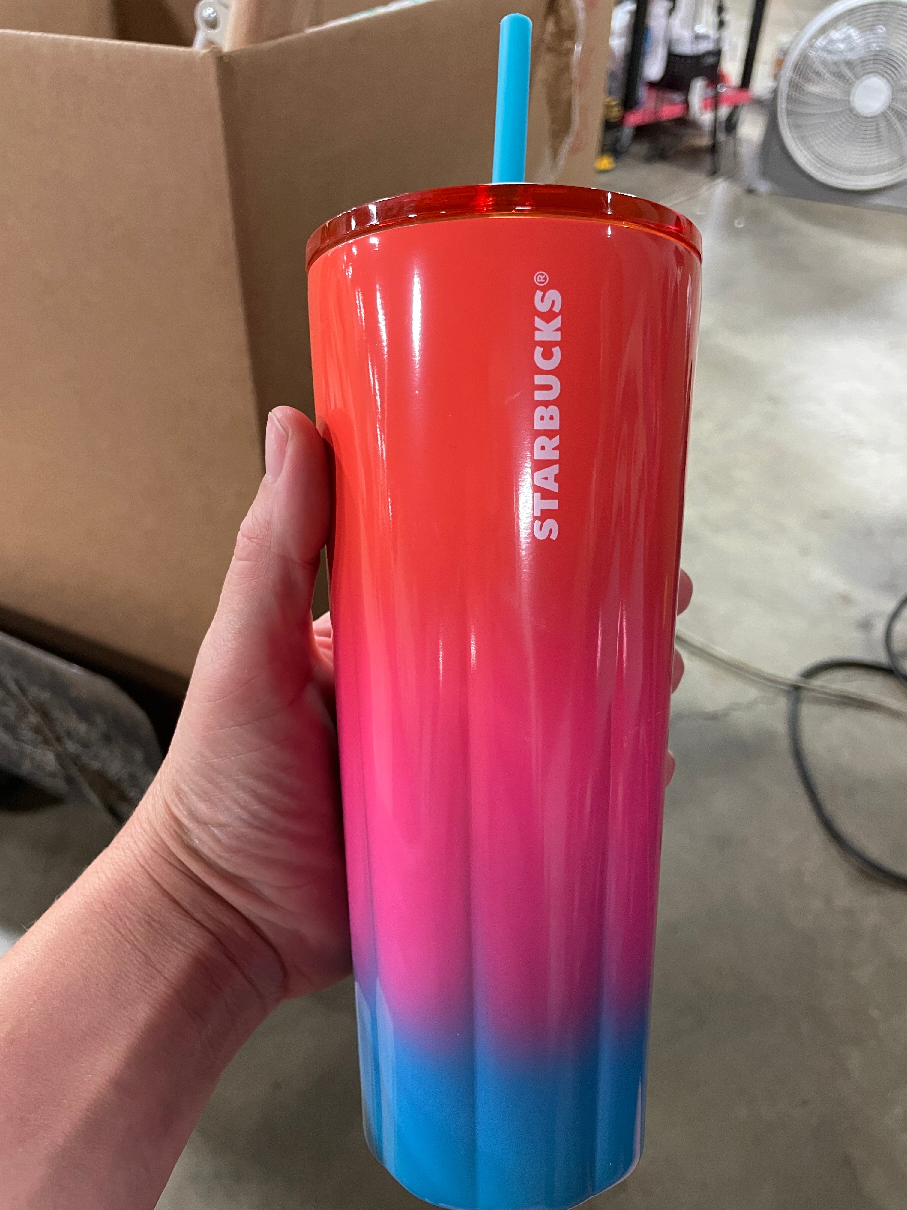 Gradient Sunset Cold Cup, final cut