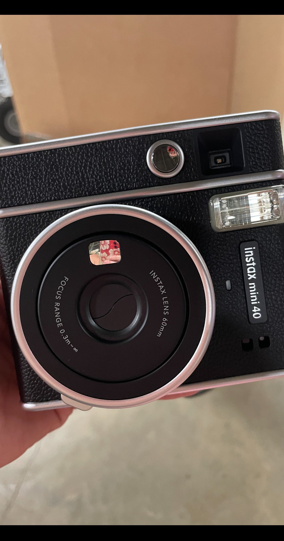 Instax Mini 40 Camera - Black