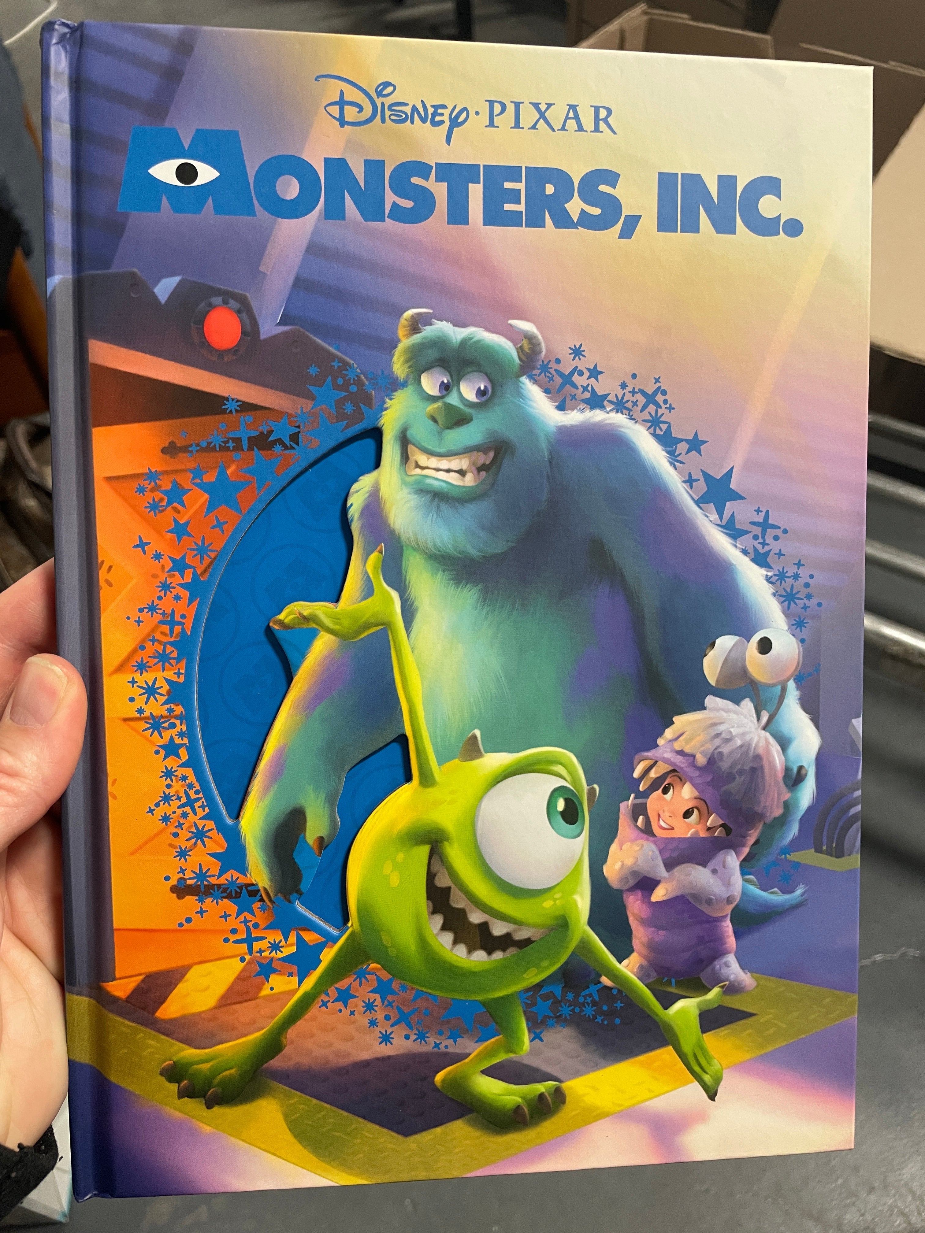 Monsters University Die Cut Classic Storybook, final cut