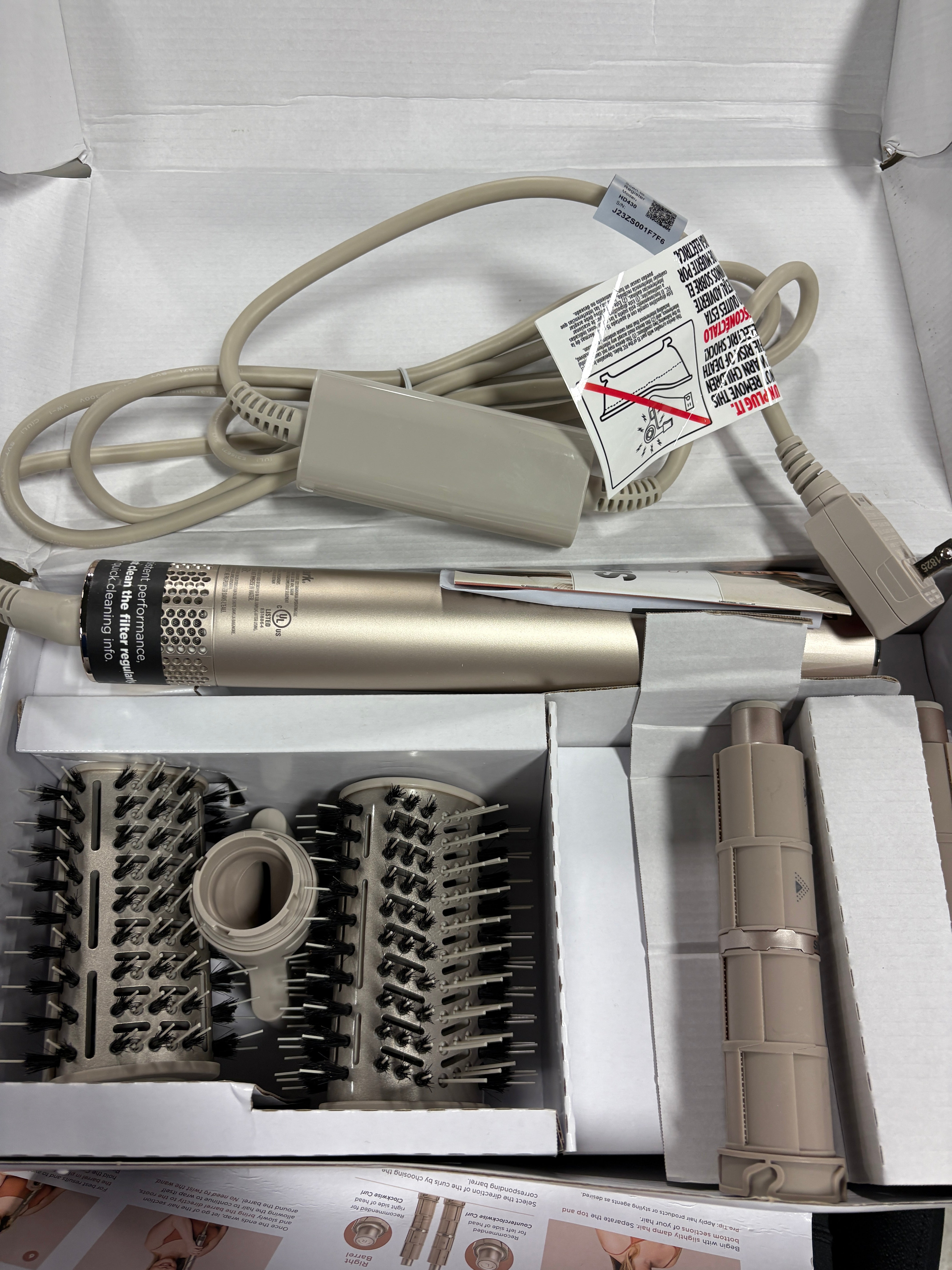 FlexStyle Air Drying and Styling System Powerful Hair Blow Dryer and Multi Styler