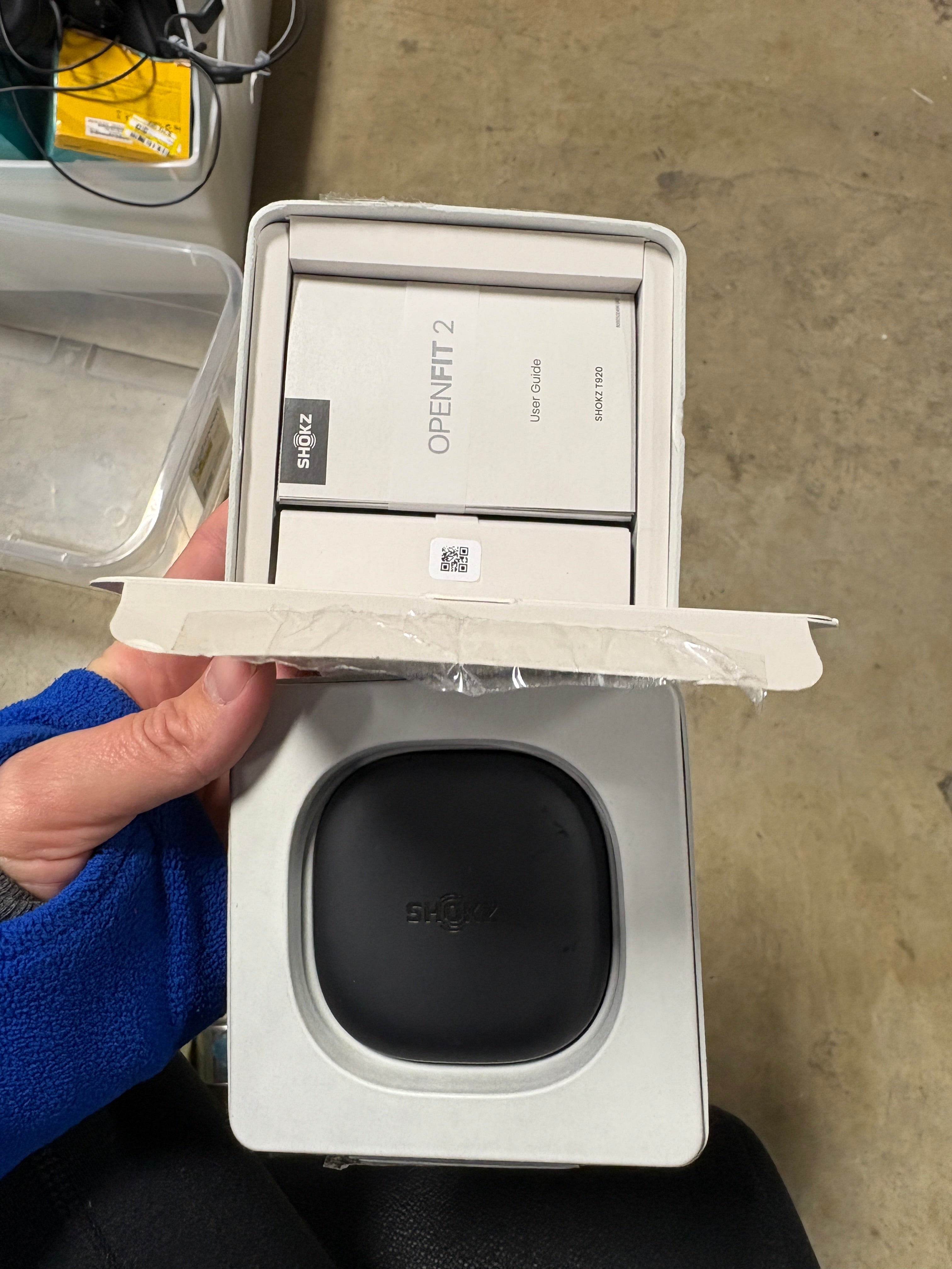 OpenFit 2 True Wireless Bluetooth Headphones - Black