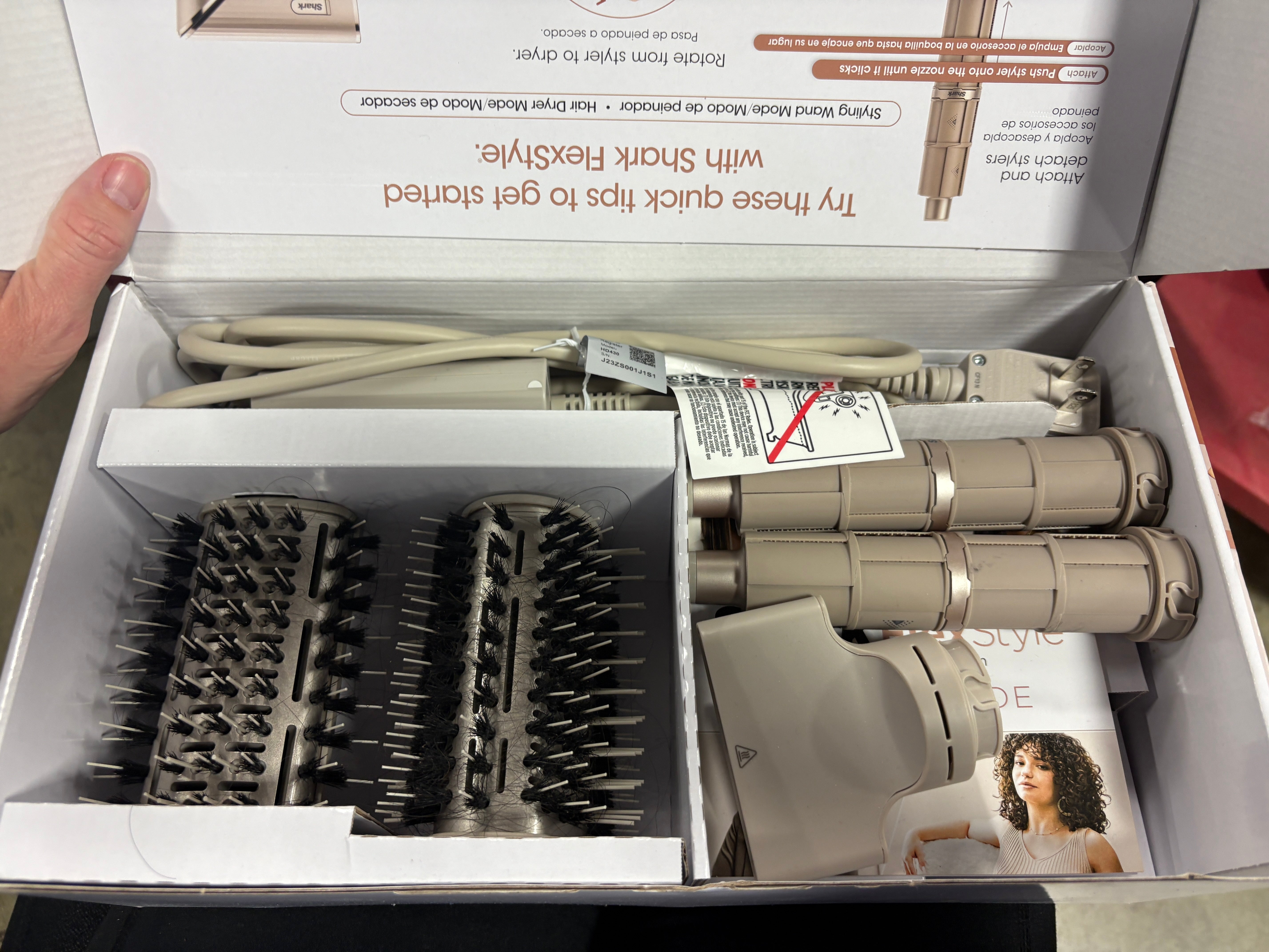 FlexStyle Air Drying and Styling System Powerful Hair Blow Dryer and Multi Styler