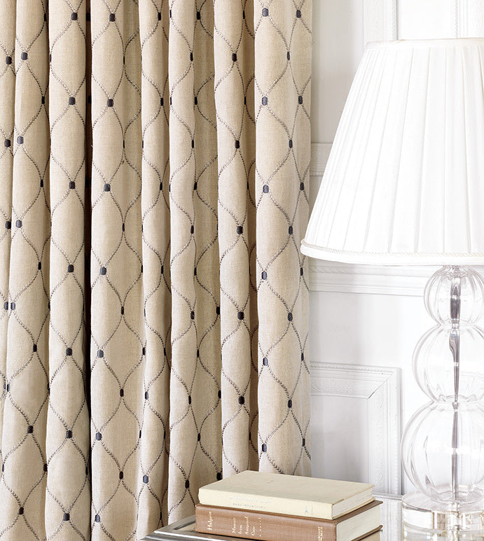 Edith Polyester Room Darkening Curtain Panel, (Set of 4)