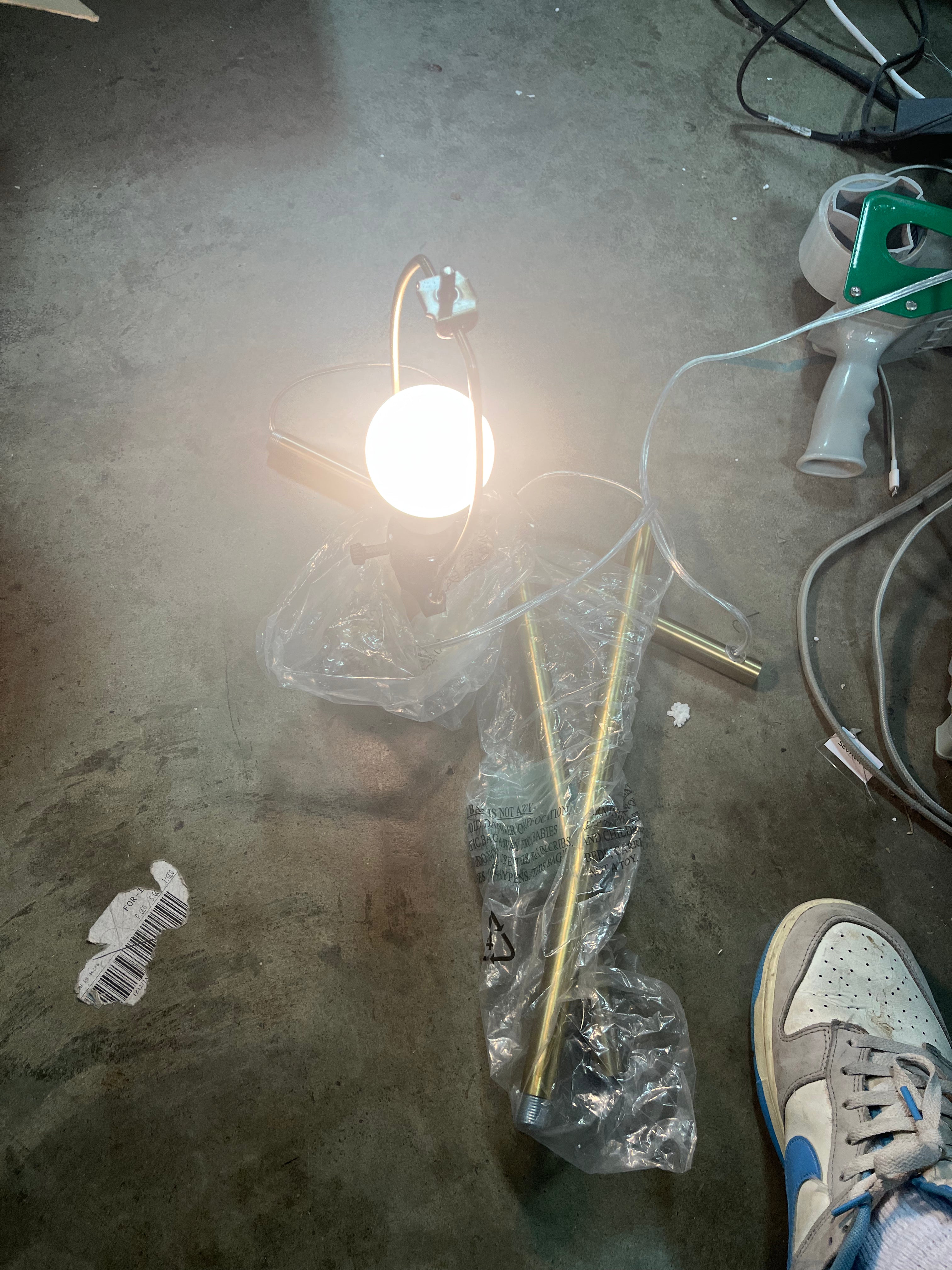 Pacific Tripod Metal Floor Lamp