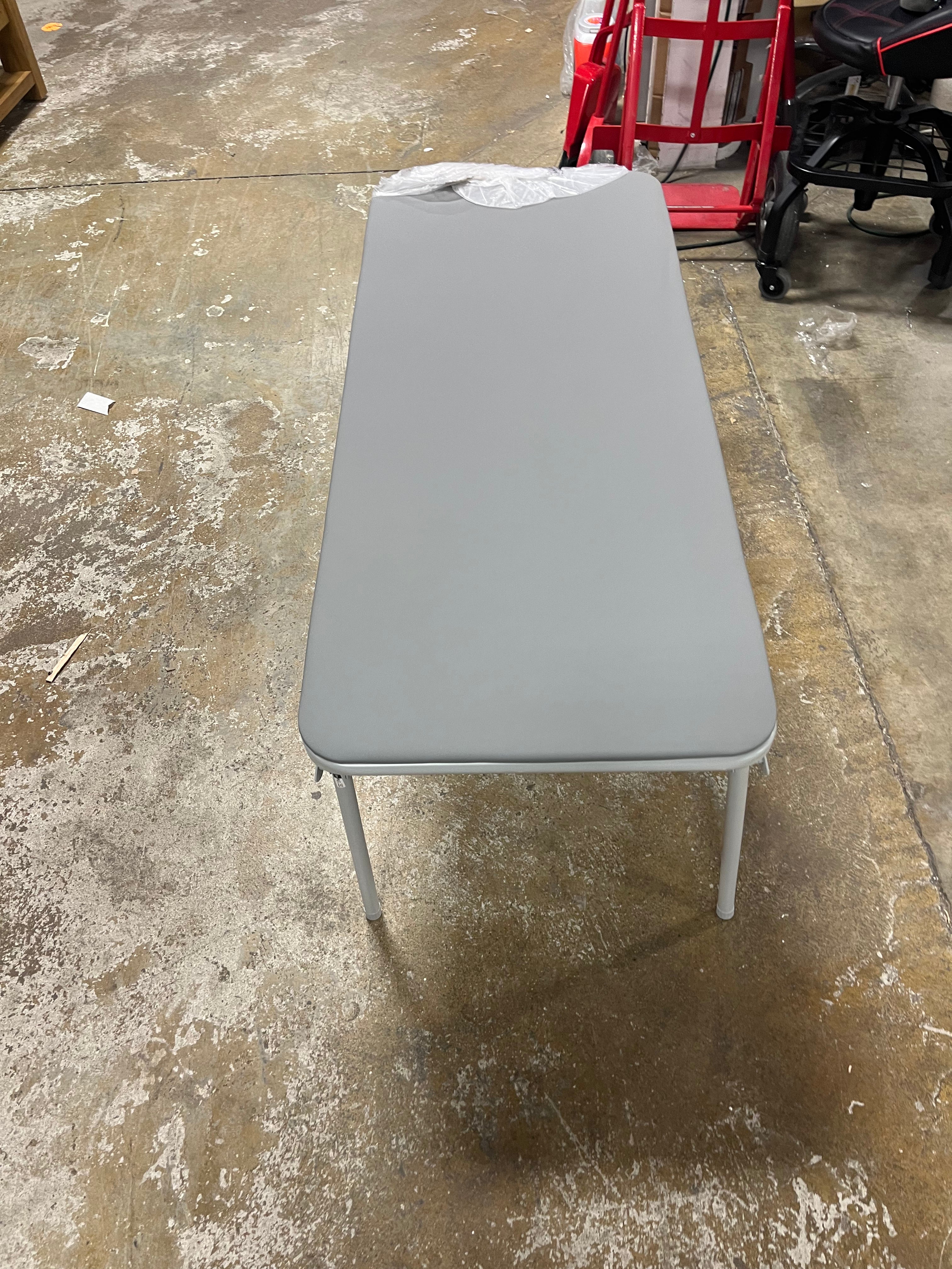 PU Leather Upholstered Foldable Table