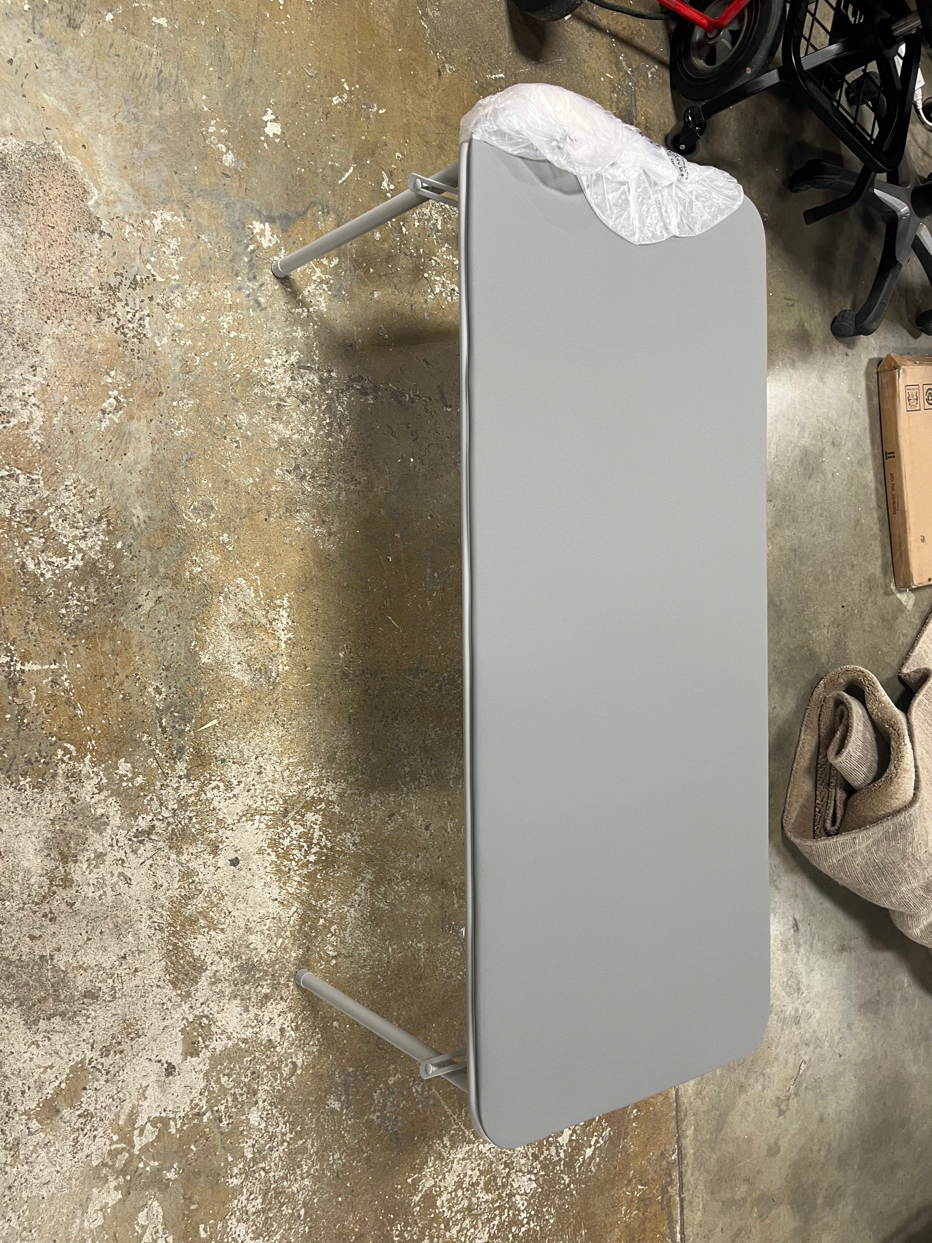 PU Leather Upholstered Foldable Table