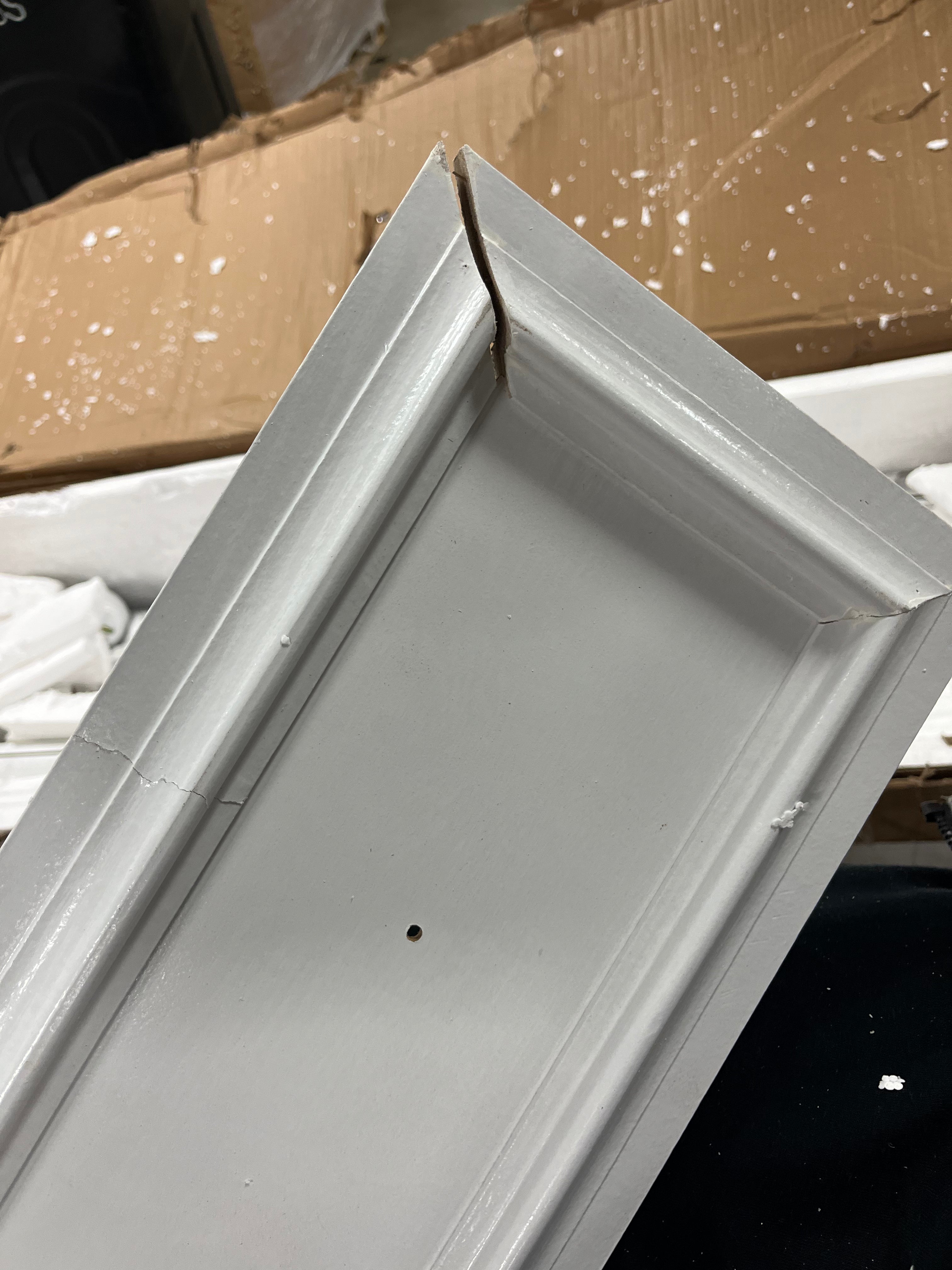 White 7-Drawer Standard Dresser