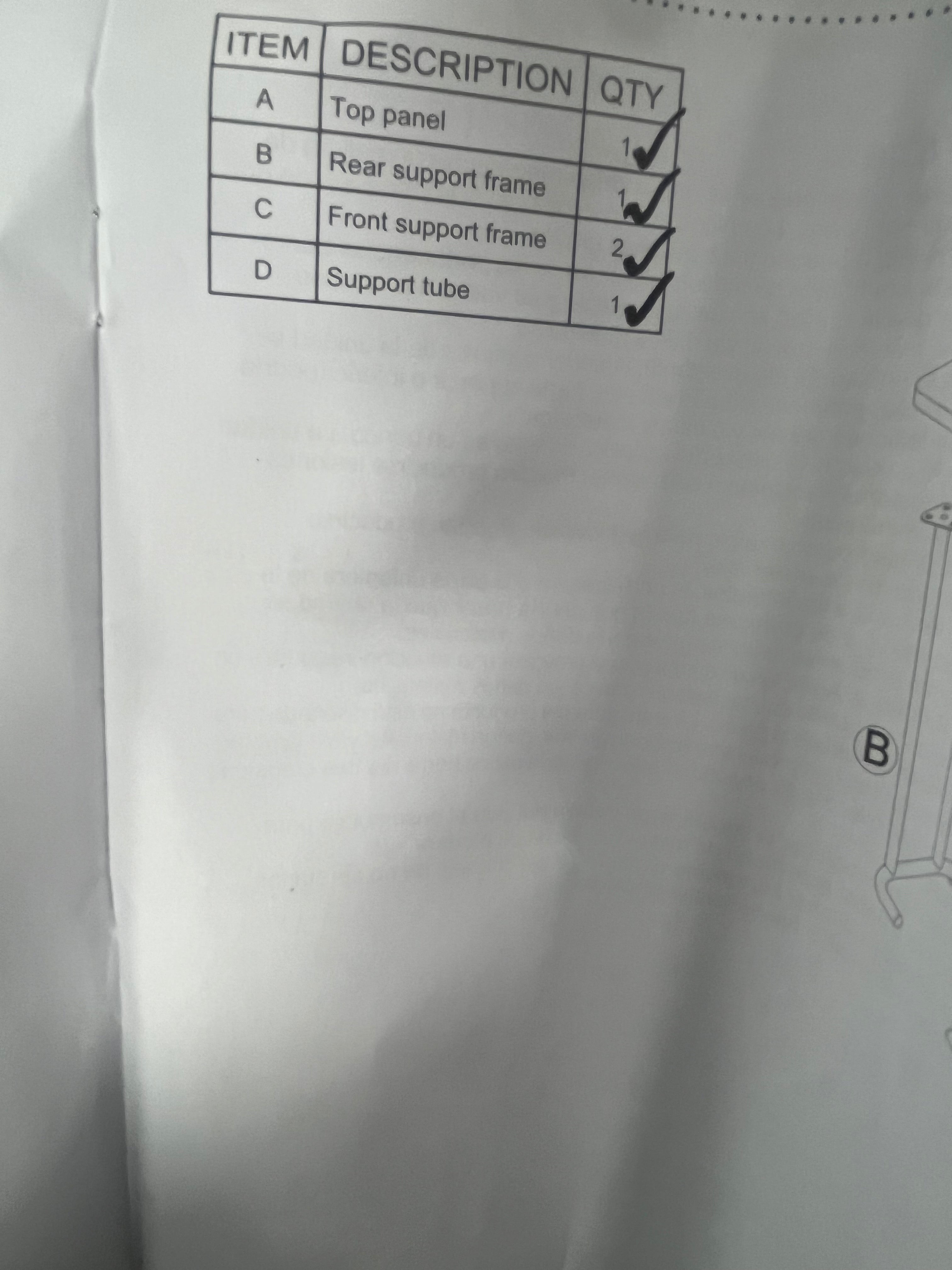 Mixed Material Wood and Metal Rectangle Top C Table Natural Wood