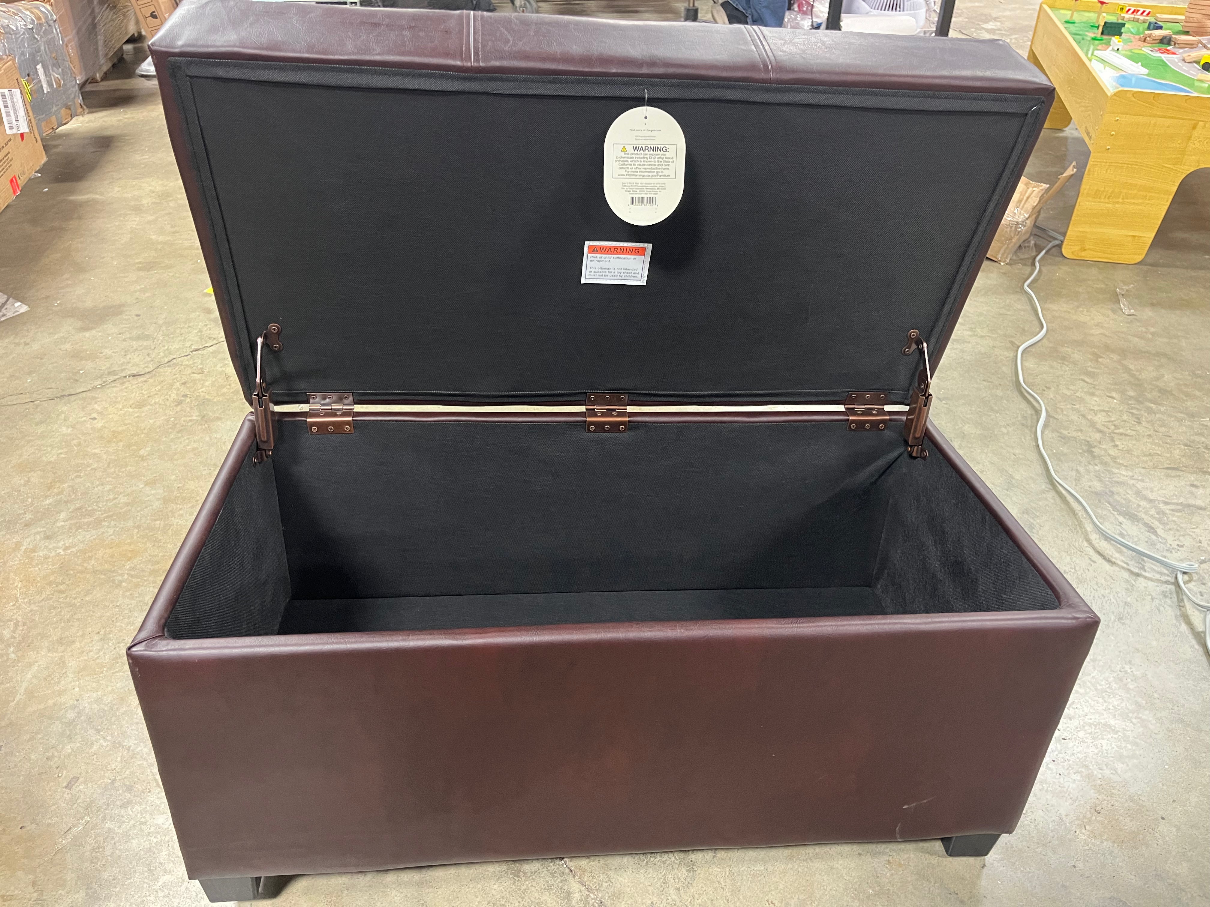 Essex Double Storage Ottoman