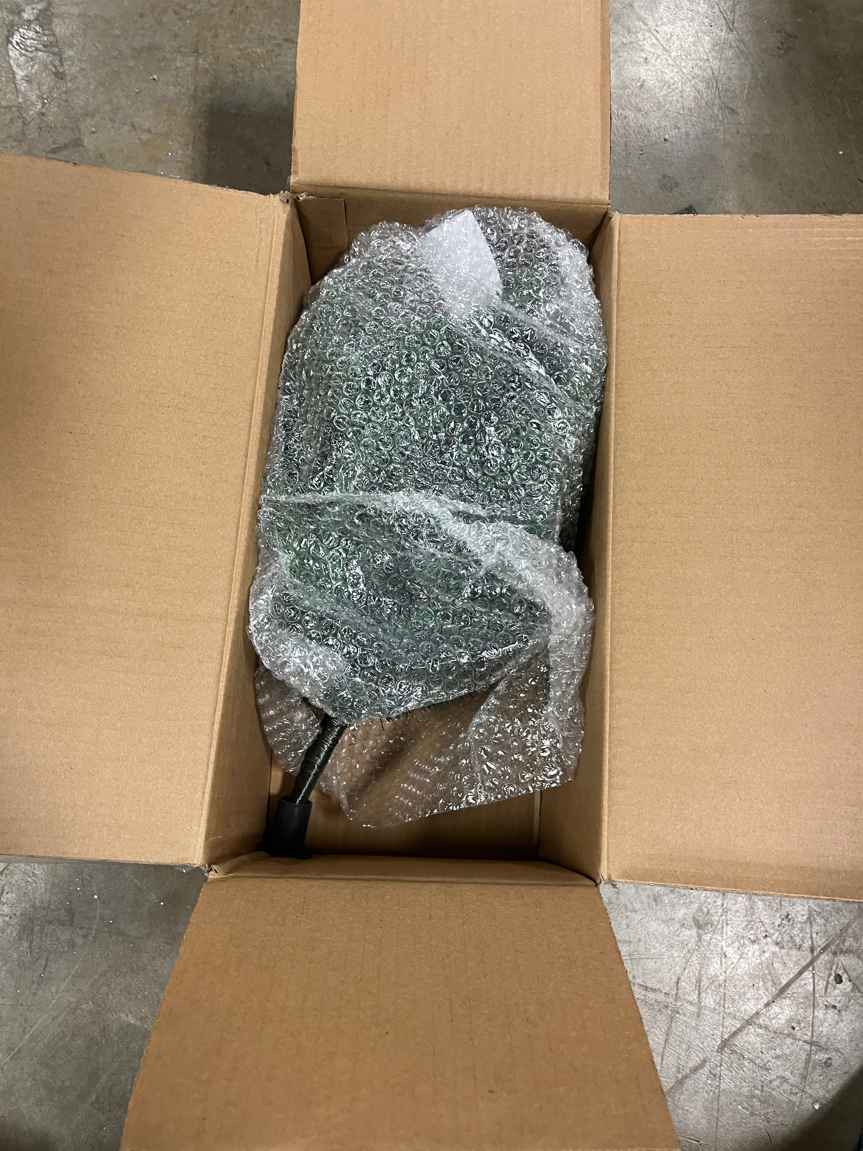 Pre-lit LED Battery Operated Mixed Pine Mini Christmas Artificial Pot Filler Warm White Lights, final cut