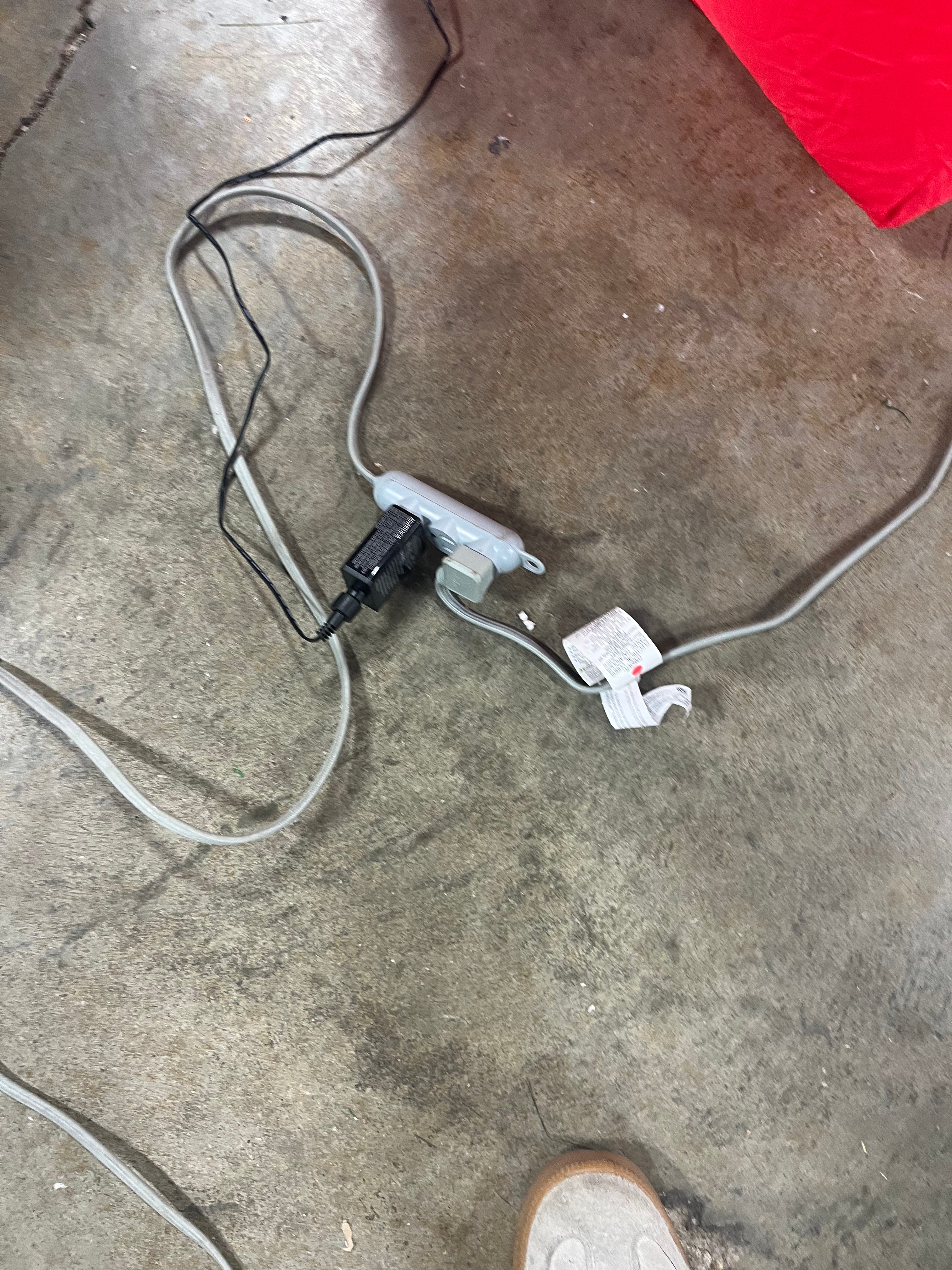 Gemmy Airblown Animated Jack Skellington as Santa Popping out of Chimney, final cut