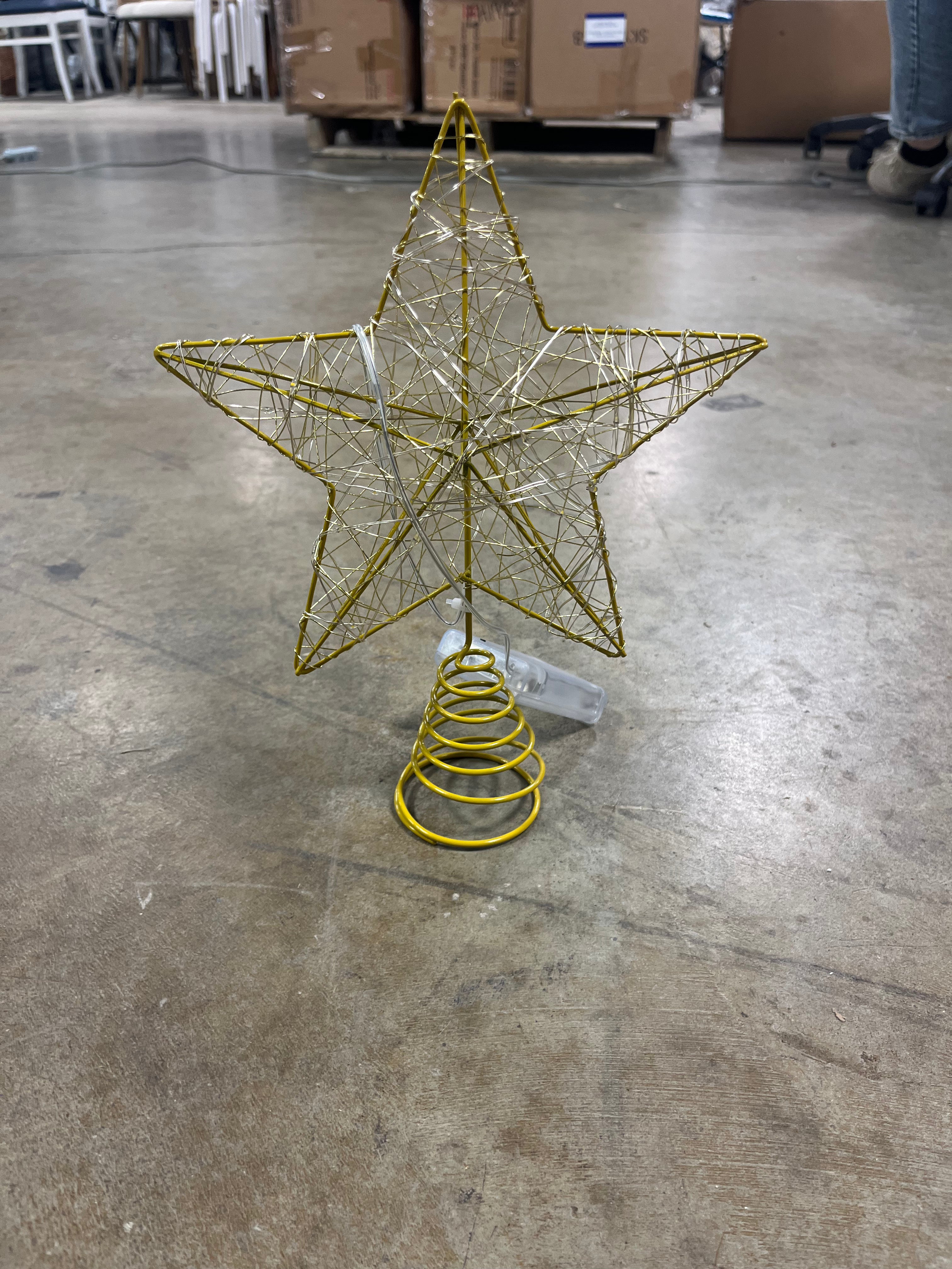 Christmas Star Tree Topper final cut