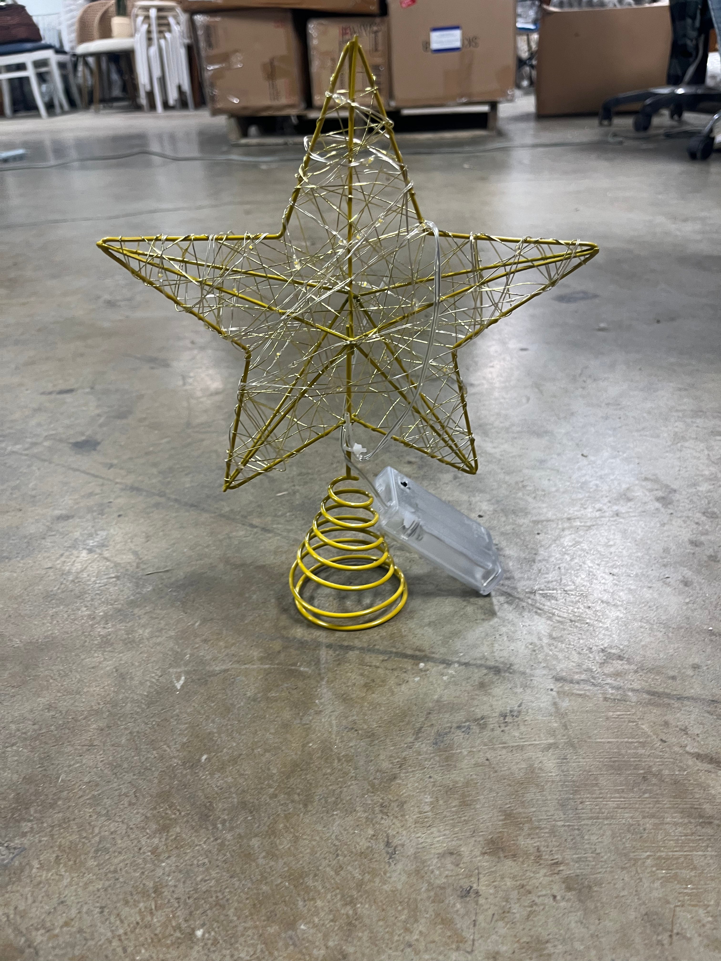 Christmas Star Tree Topper final cut