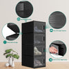 6Pcs Shoe Box MediumTransparent Organizer Stackable Sneaker Storage