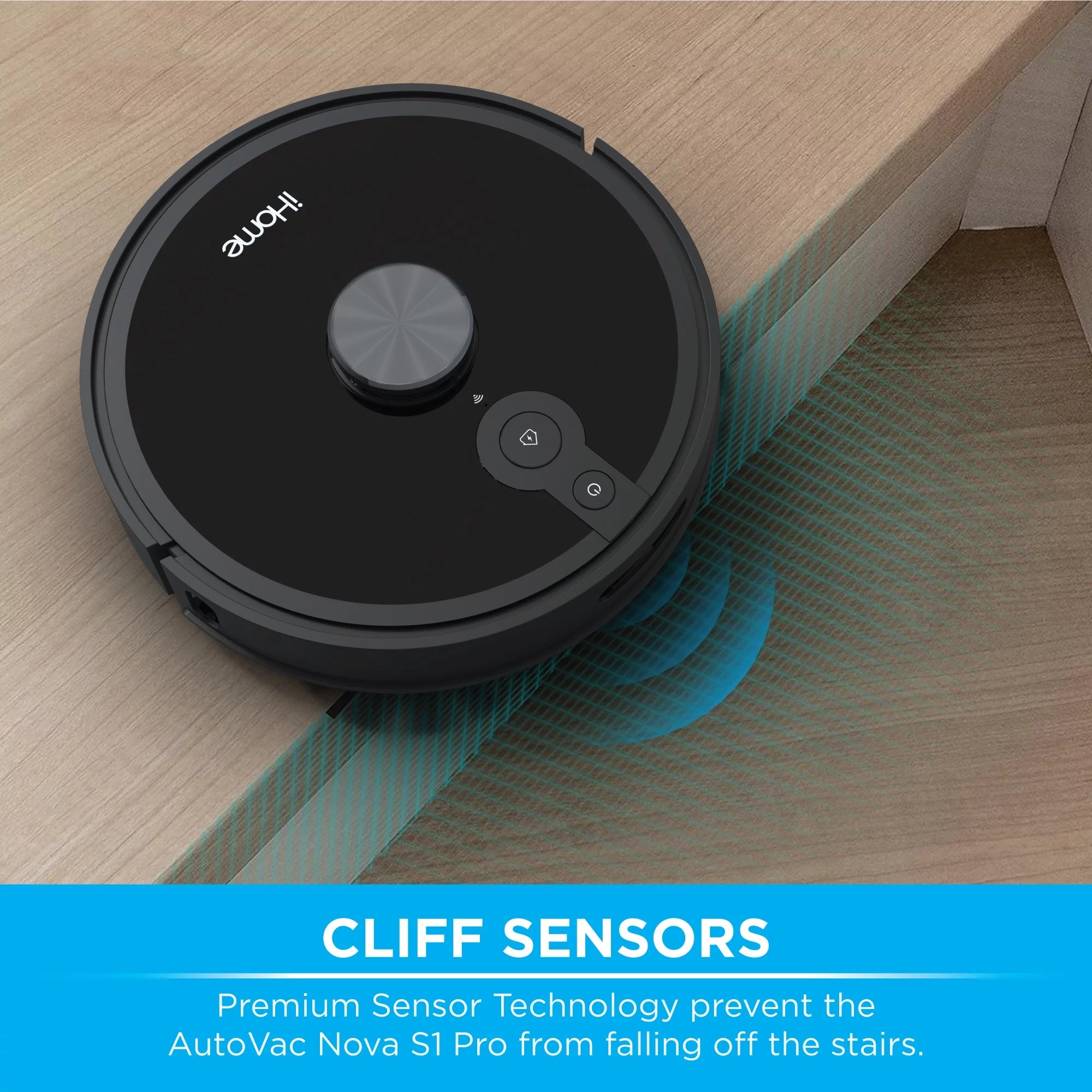 AutoVac Nova S1 Pro Self Empty Robot Vacuum, LIDAR Mapping, 150 Min Runtime, Strong Suction