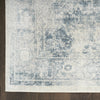Astra Machine Washable Persian Blue/Ivory Area Rug - 2'2