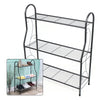 3Tier Metal Plant Stand Indoor/Outdoor Shelf Wrought Iron Flower Pot Rack Holder