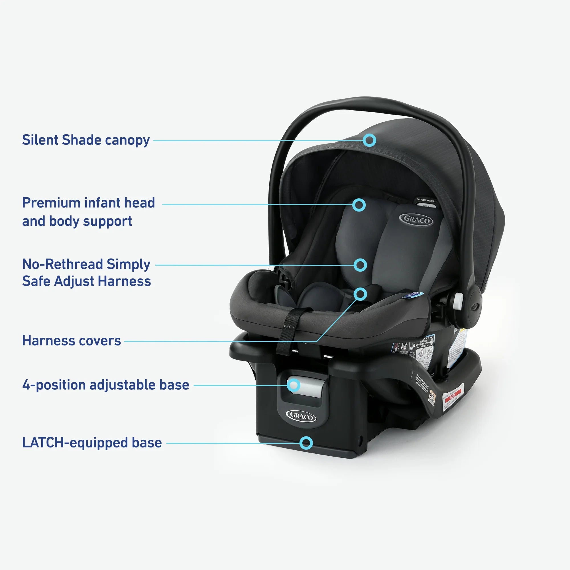 SnugRide Infant Car Seat, Elko, 1 Count