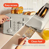 bella 4 Slice Toaster, 6 Setting Shade Control w Reheat