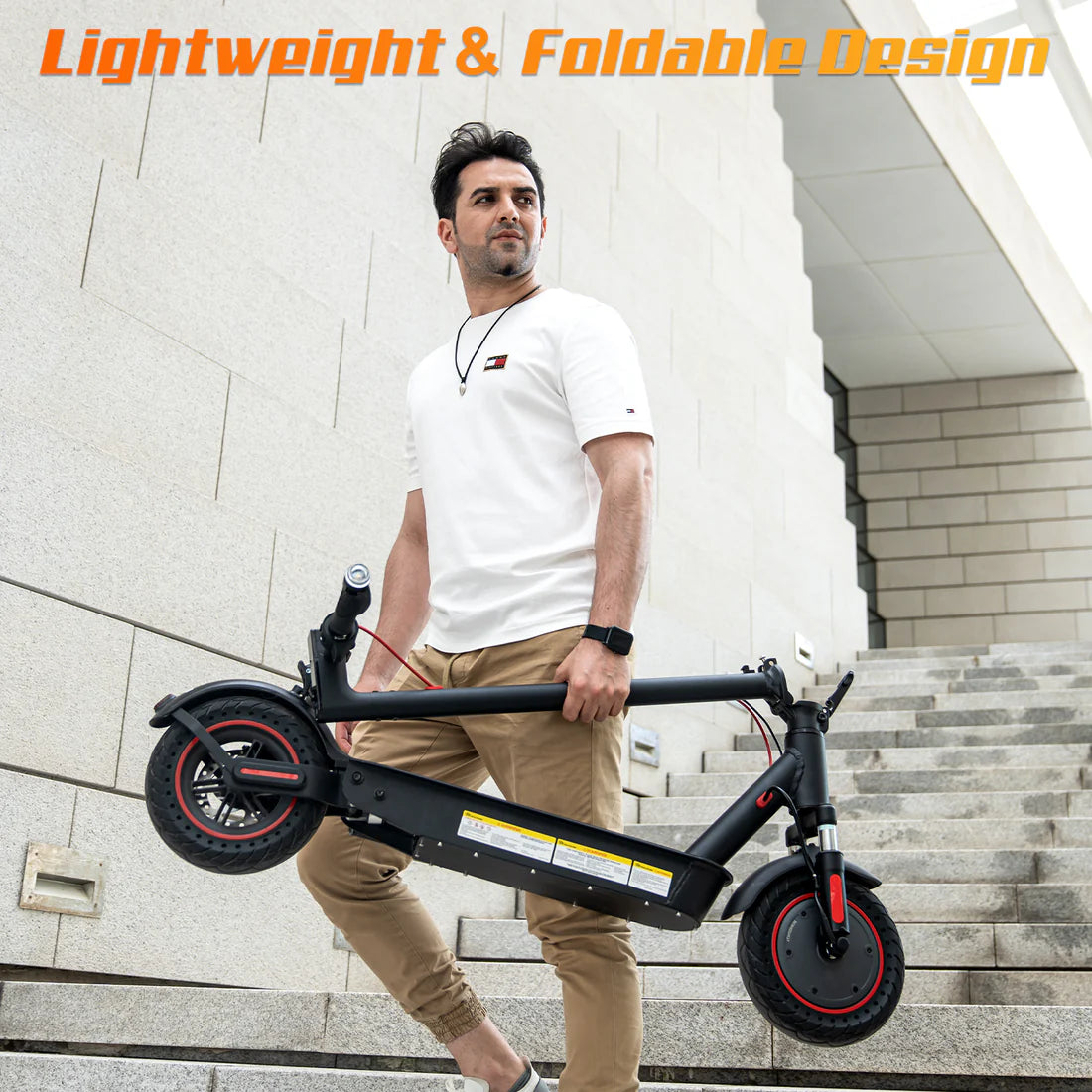 PRO Electric Scooter For Adults, Honeycomb Tires & Motor