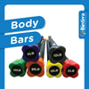 Workout Bar - Padded Exercise Weighted Total Body Bar - for Physical Therapy, Aerobics, Yoga, Pilates