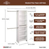 Impressions Standard White Wood Closet System