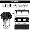 Black Pop-Up Outdoor Gazebo Canopy ONLY