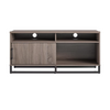 Home TV Stand Weathered Gray Oak