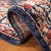 Charleston Navy/Ivory 9 ft. x 12 ft. Floral Area Rug