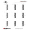 Impressions Standard White Wood Closet System