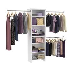 Impressions Standard White Wood Closet System