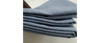 Farrah Light Filtering Solid Blue Curtain Panel