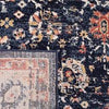 Charleston Navy/Ivory 9 ft. x 12 ft. Floral Area Rug